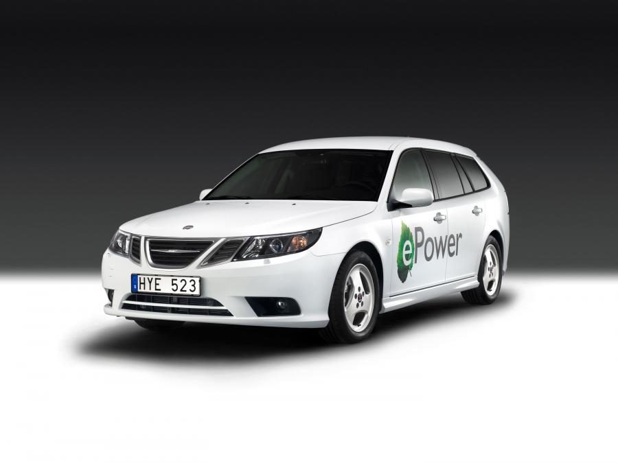  Saab 9-3 ePower Concept 2010 года  (фото 11 из 20)